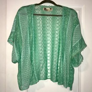 Mint Green Kimono!